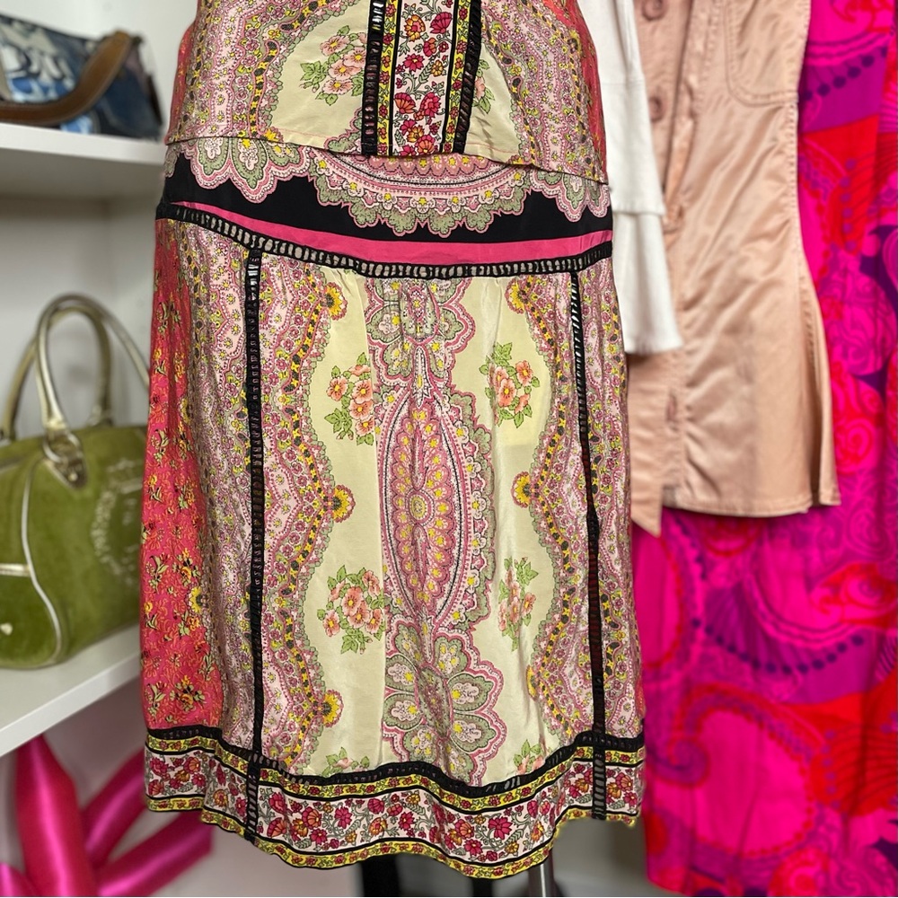 Printed Silk Set - image 4